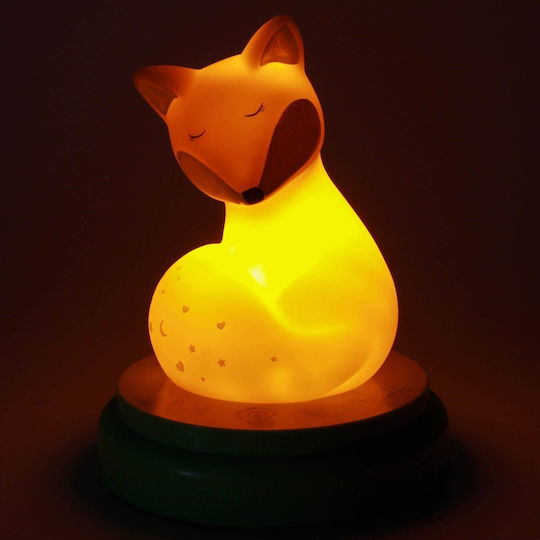 Ansmann LED Kinder Dekorative Lampe Berührung Fox Orange 11.8εκ.