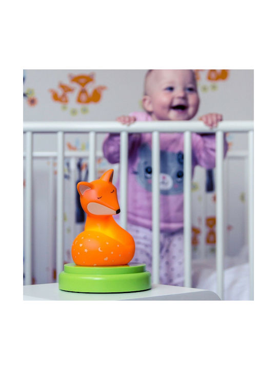 Ansmann Led Kids Decorative Lamp Fox Orange 11.8εκ.