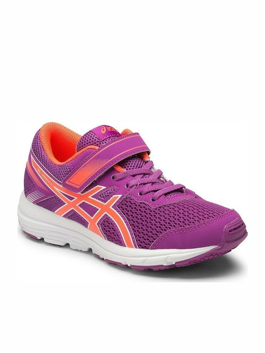 Gel Zaraca 5 PS Αθλητικά Παιδικά Παπούτσια Running με Σκρατς Μωβ