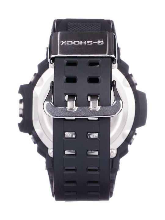 Casio G-shock Digital Men's Watch 53mm Solar with Black Rubber Strap