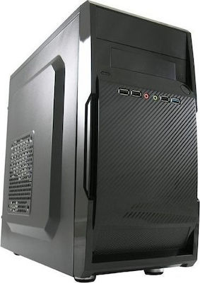 LC-Power 2009MB Midi Tower Компютърна кутия Черен