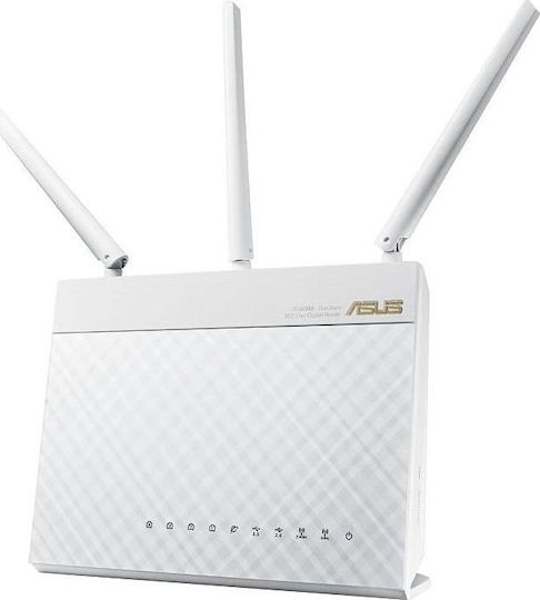 Asus RT-AC68U Ασύρματο Router Wi‑Fi 5 με 4 Θύρες Gigabit