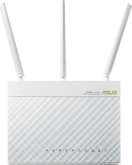 Asus RT-AC68U Ασύρματο Router Wi‑Fi 5 με 4 Θύρες Gigabit