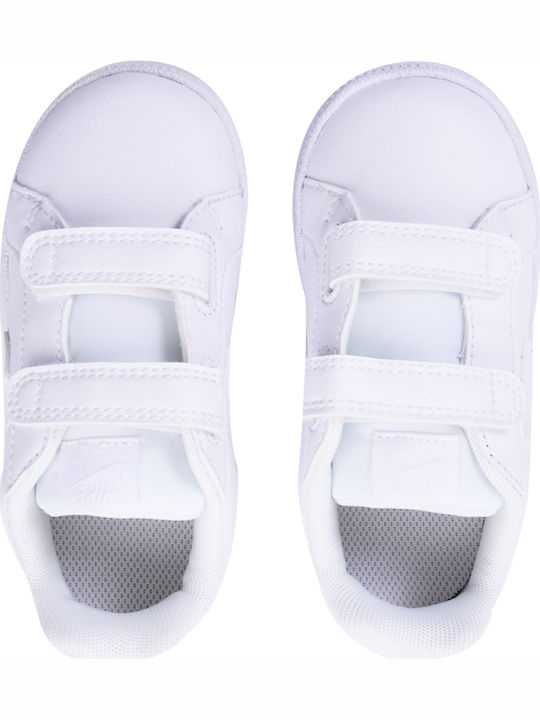 Court Royale TDV Kids Sneakers with Scratch White