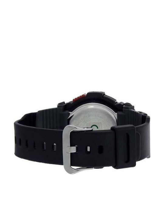 Casio G-Shock Digital Herrenuhr 49mm Chronograph Batterie mit Schwarz Kautschukarmband