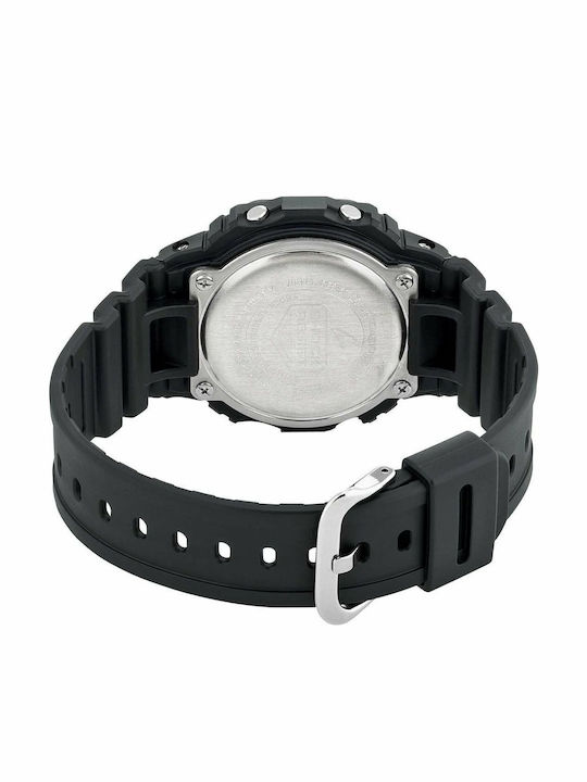 Casio G-Shock Ceas Digital Pentru Bărbați 42mm Cronograf Cu Baterie Cu Curea Din Cauciuc Neagră