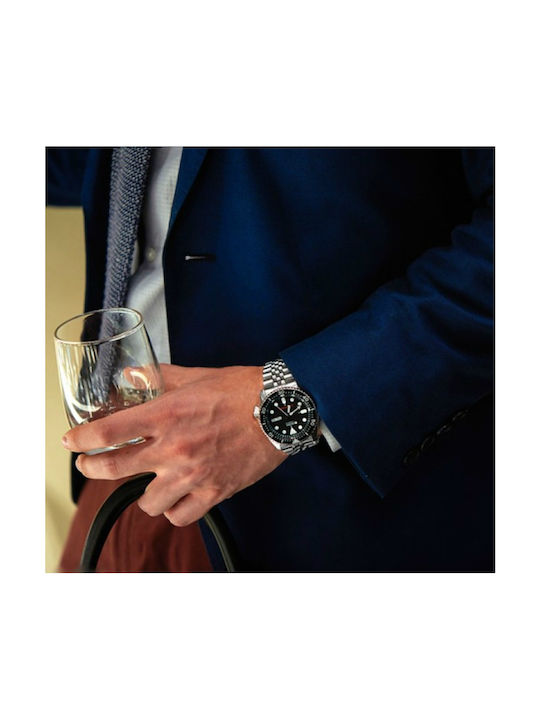 Seiko Uhr Automatisch mit Silber