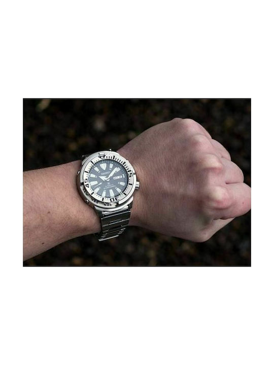 Seiko Prospex Baby Tuna Uhr mit Silber