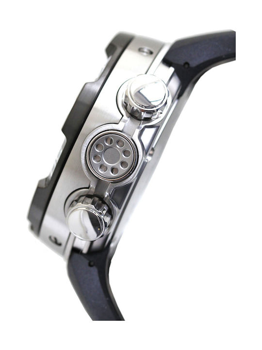 Citizen Promaster Marine Ανδρικό Ρολόι 53mm Eco - Drive με Μαύρο Καουτσούκ Λουράκι