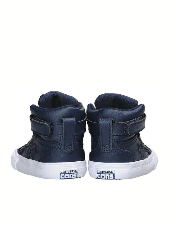 Chuck Taylor All Star Pro Blaze Strap Детски Маратонки High с Велкро Тъмносини