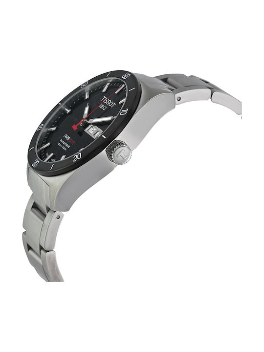 Tissot Ανδρικό Ρολόι με Ασημί Μεταλλικό Μπρασελέ