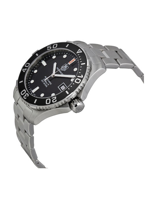 TAG Heuer Aquaracer Ρολόι Αυτόματο με Μεταλλικό Μπρασελέ TAG Heuer Aquaracer Ρολόι Αυτόματο με Μεταλλικό Μπρασελέ