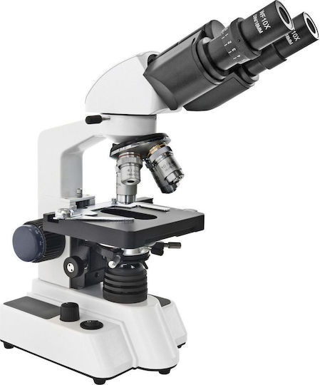 Bresser Bino Researcher II 40-1000x Microscope Βιολογικό Μικροσκόπιο Εκπαιδευτικό Διόφθαλμο 40-1000x