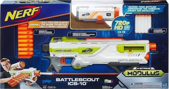 Nerf Launcher N-Strike for 8+ years Modulus Recon Battlescout ICS-10