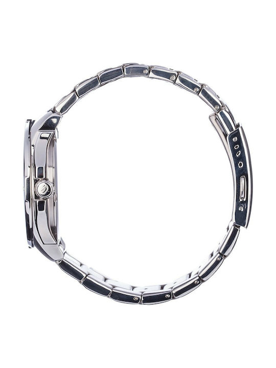 Casio Edifice Ceas Bărbați 43mm cu Baterie și Brățară Din Metal Argintie
