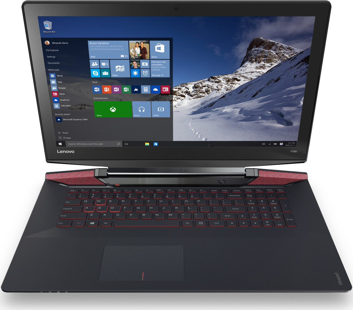 Lenovo IdeaPad Y700 (i76700HQ/8GB/1TB + 128GB/GeForce GTX 960M/FHD/No