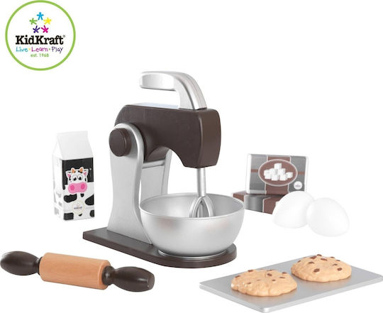 Kidkraft Espresso Wooden Baking Set for Kids 3+ Years 10 pcs