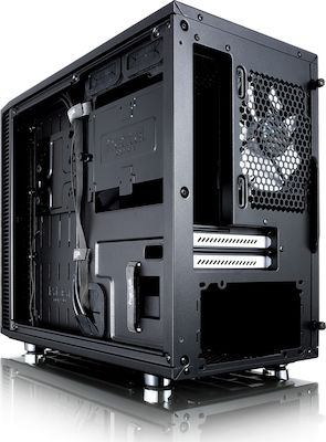 Fractal Design Define Nano S Window Mini Tower Κουτί Υπολογιστή Μαύρο