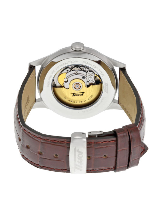 Tissot Uhr Batterie mit Braun