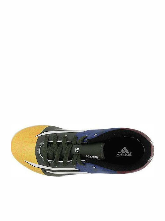 F5 Messi TF Kids Turf Soccer Shoes Colorful