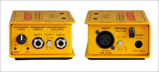 Radial X-Amp Active Re-Amplifier Ενεργό DI Box με Τροφοδοσία Ρεύματος