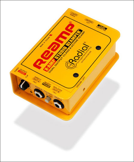 Radial X-Amp Active Re-Amplifier Ενεργό DI Box με Τροφοδοσία Ρεύματος