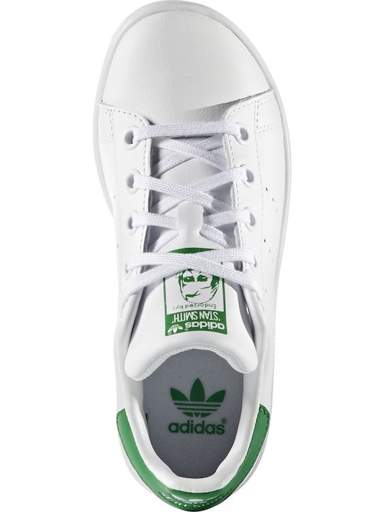 Stan Smith Stan Smith C Детски маратонки Low Бели Обувки / Зелени