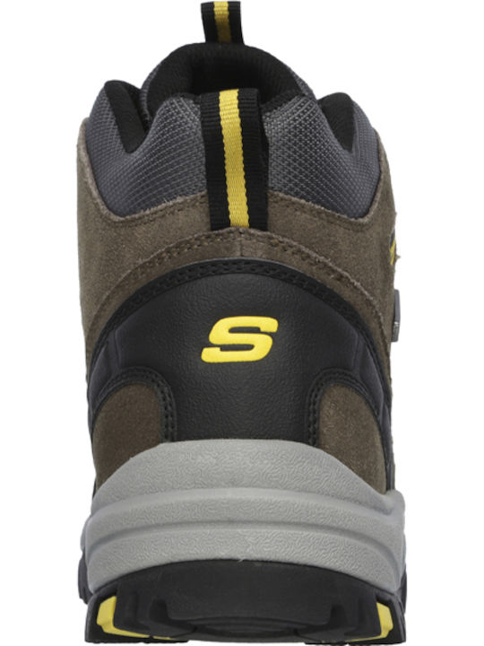 Skechers Bocanci De Drumeție Pentru Bărbați Maro Skechers Bocanci De Drumeție Pentru Bărbați Maro