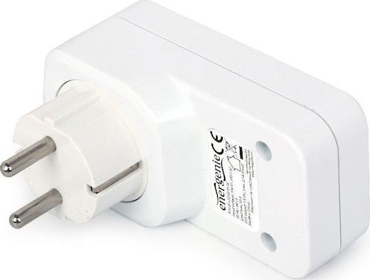 Energenie Single Socket with Surge Protection with 2 USB-A