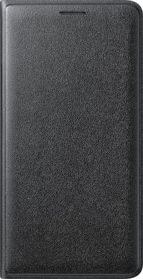 Samsung Synthetic Leather Book Black (Galaxy J3 2016)