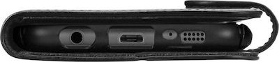 Spigen Wallet S Synthetisches Leder Schwarz (Galaxy S7 Edge) 556CS20050