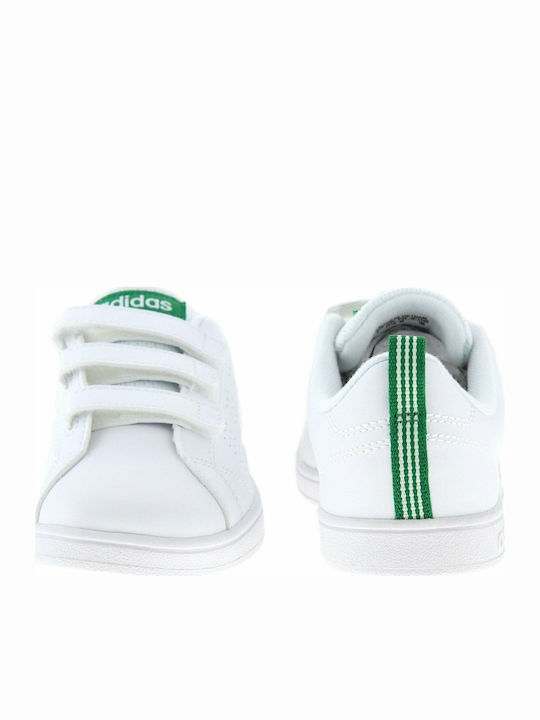 Advantage Vs Advantage Clean Kids Sneakers with Scratch Cloud White / Green