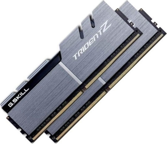G.Skill Trident Z 16GB DDR4 RAM με 2 Modules (2x8GB) και Ταχύτητα 3200 για Desktop