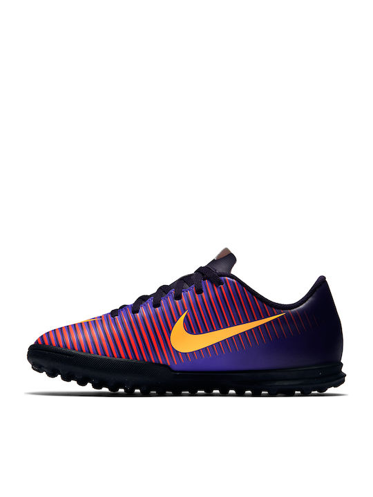 Nike Mercurialx Vortex III Tf Kids Turf Soccer Shoes Purple