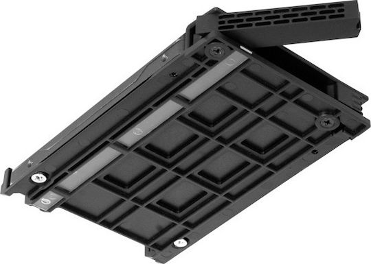 Icy Dock ExpressCage MB322SP-B 2x2.5 Inch SAS/SATA HDD/SSD Mobile Rack And 3.5 Inch Slot for External 5.25 Inch Bay Μαύρο