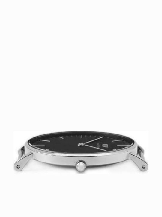 Daniel Wellington Classic Reading Men's Watch 40mm Battery with Black Leather Strap