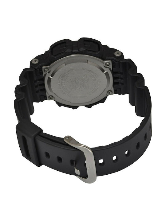 Casio G-Shock Digital Ceas Baterie cu Negru Curea de cauciuc