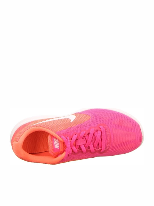 Revolution 3 Damen Sportschuhe Laufen Pink Blast / White / Bright Mango