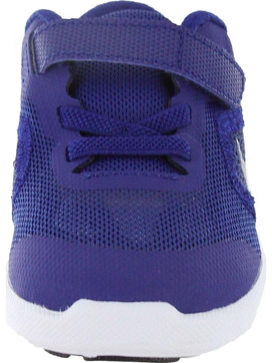 Revolution Revolution 3 I Kids Sports Shoes Running with Hoop & Loop Closure Blue
