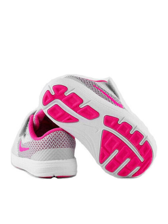 Revolution Revolution 3 TDV Kids Sports Shoes Running with Hoop & Loop Closure Gray