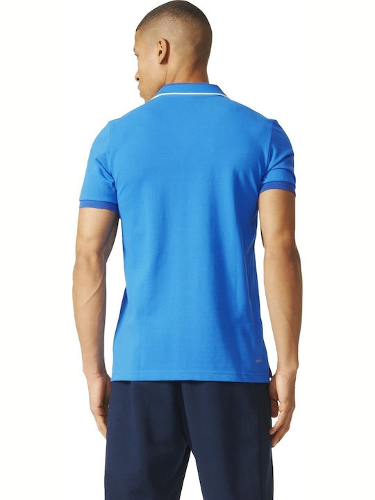 Adidas Sport Essentials Ανδρική Μπλούζα Polo Κοντομάνικη Μπλε