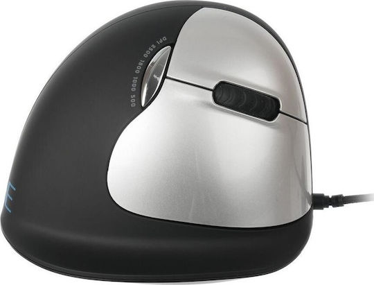 R-Go Tools HE Mouse Ενσύρματο Εργονομικό Ποντίκι Μαύρο
