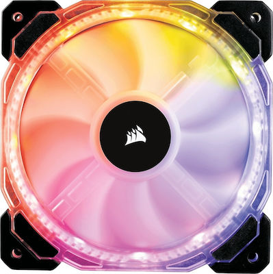 Corsair HD120 Rgb Led High Performance Edition PWM Case Fan (1725rpm / 54.4cfm) με RGB Φωτισμό και Σύνδεση 4-Pin