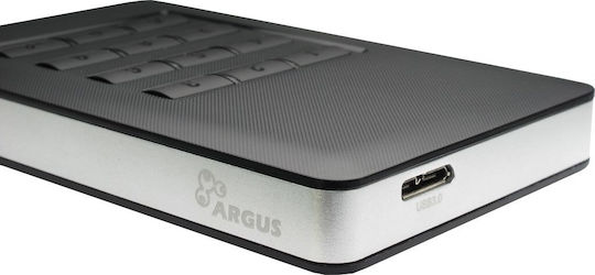 Inter-Tech Argus GD-25LK01 Case for Hard Drive 2.5" SATA III with Connection USB 3.0