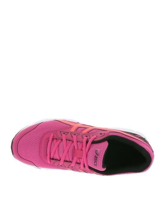 GS Gel Galaxy 9 Kids Sports Shoes Running with Laces Fuchsia