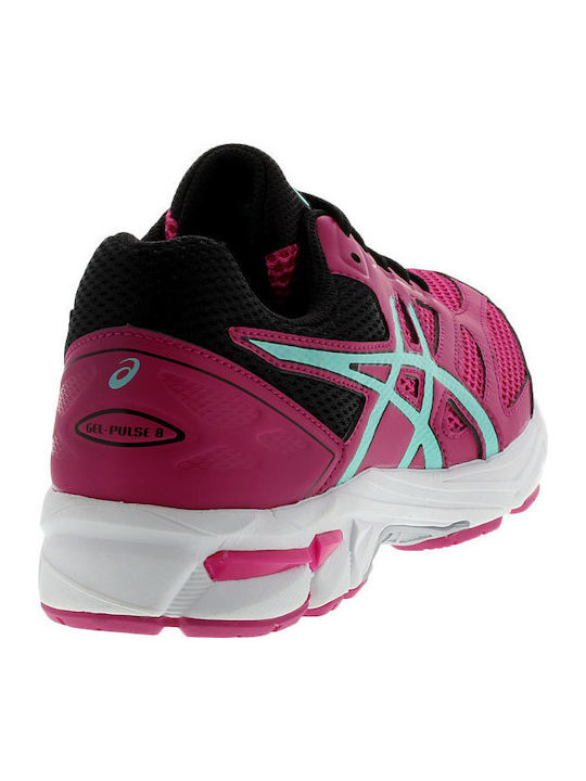 Gel-Pulse 8 GS Αθλητικά Παιδικά Παπούτσια Running με Κορδόνια Φούξια