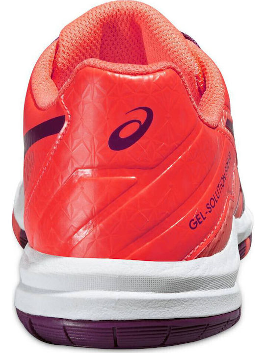 Gel Solution Speed 3 GS Αθλητικά Παιδικά Παπούτσια Running με Κορδόνια Πορτοκαλί