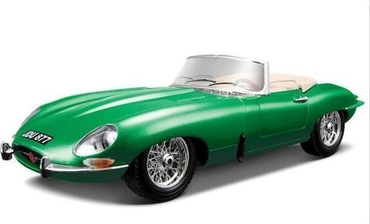 Bburago Car Jaguar E Cabrio 1961 Scale 1:18 For 3+ Years