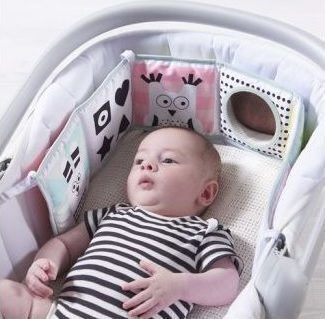 Taf Toys Βιβλίο Δραστηριοτήτων Baby Book 3 In 1 από Ύφασμα με Μουσική για Νεογέννητα