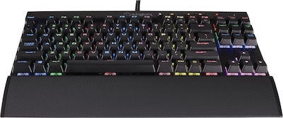 Corsair K65 Lux RGB Gaming Πληκτρολόγιο Tenkeyless με Cherry MX Red διακόπτες και RGB φωτισμό (Αγγλικό US)